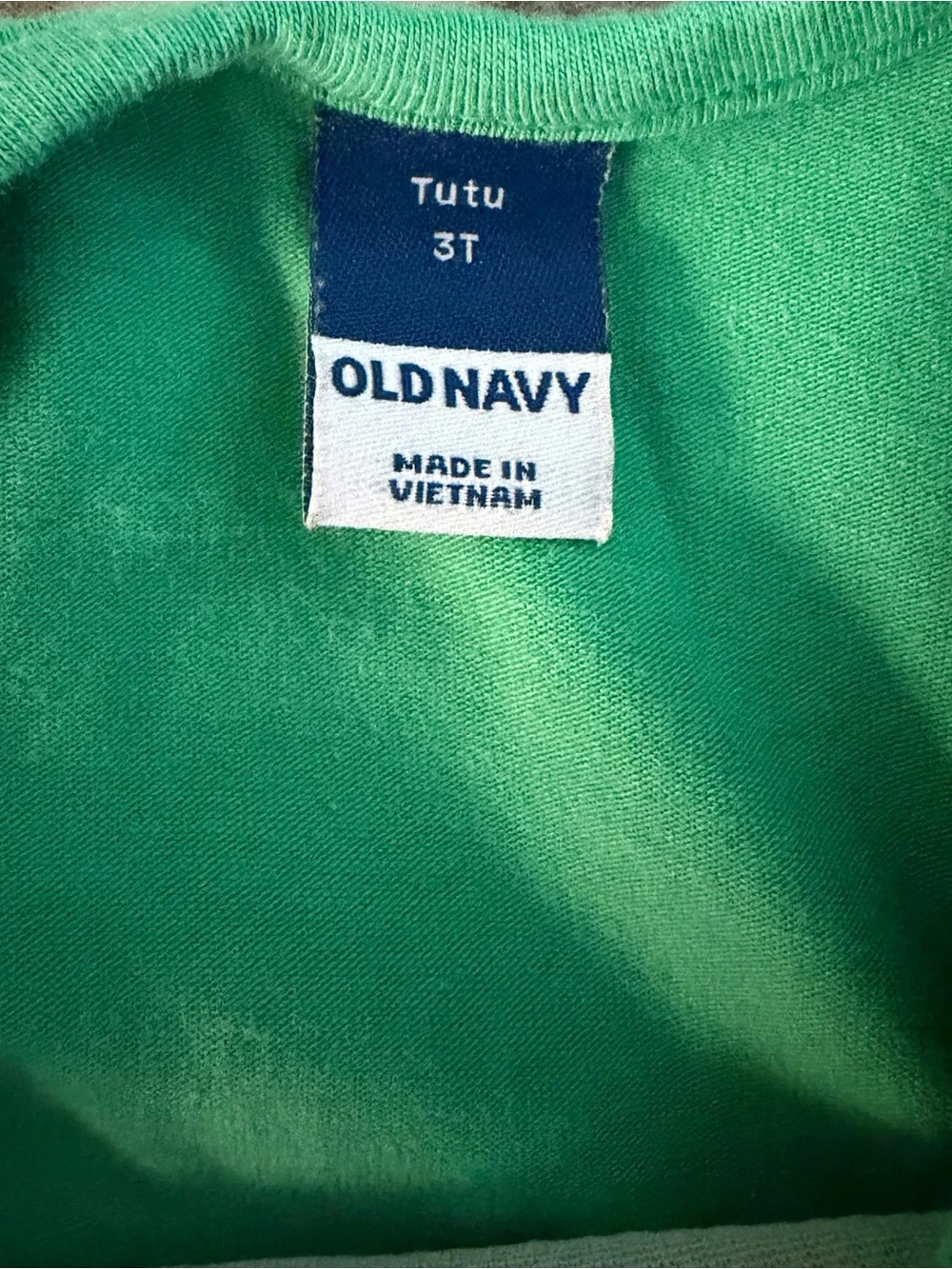 Old Navy Todslsr Green Elf Dress with Candy Cane Christmas